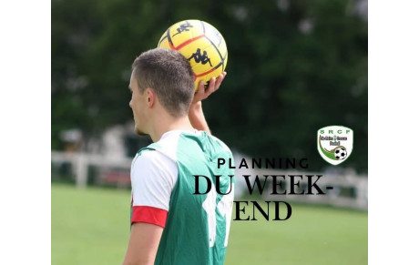 AGENDA DU WEEKEND